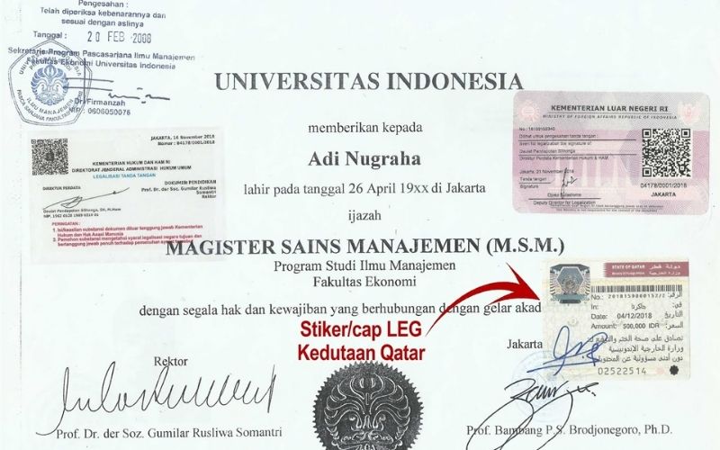 Detail Contoh Legalisir Ijazah Nomer 13