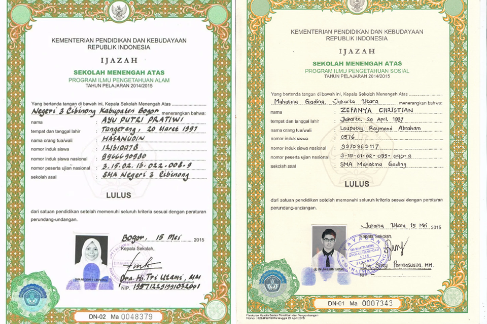 Detail Contoh Legalisir Ijazah Sma Nomer 4