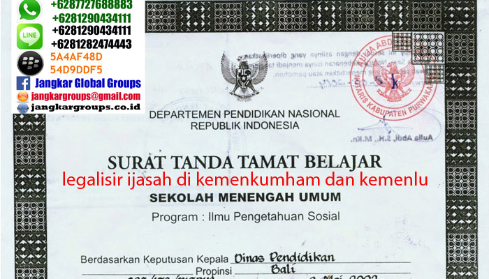 Detail Contoh Legalisir Ijazah Yang Benar Nomer 35