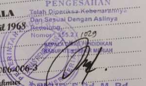 Detail Contoh Legalisir Ijazah Yang Benar Nomer 45