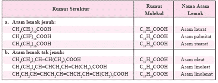 Detail Contoh Lemak Jenuh Dan Tak Jenuh Nomer 39