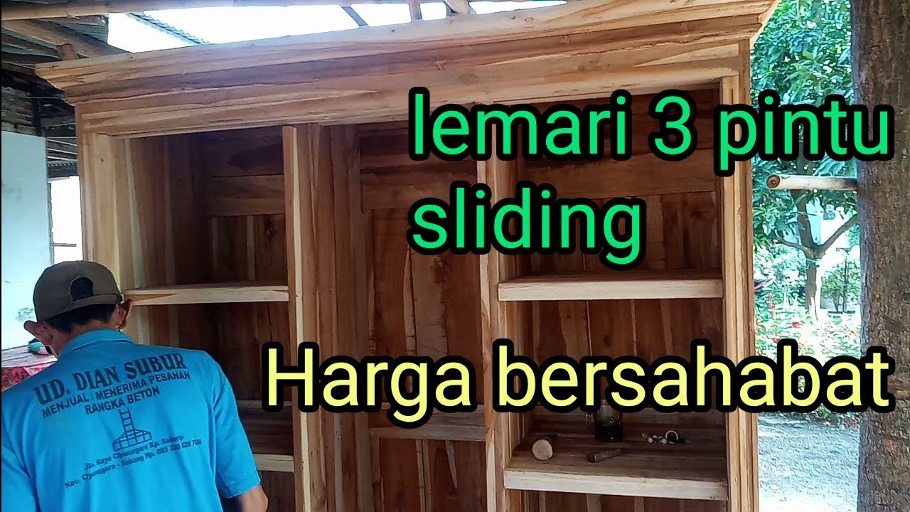 Detail Contoh Lemari Pakaian 3 Pintu Nomer 48