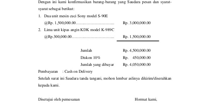 Detail Contoh Lembar Konsep Surat Nomer 29