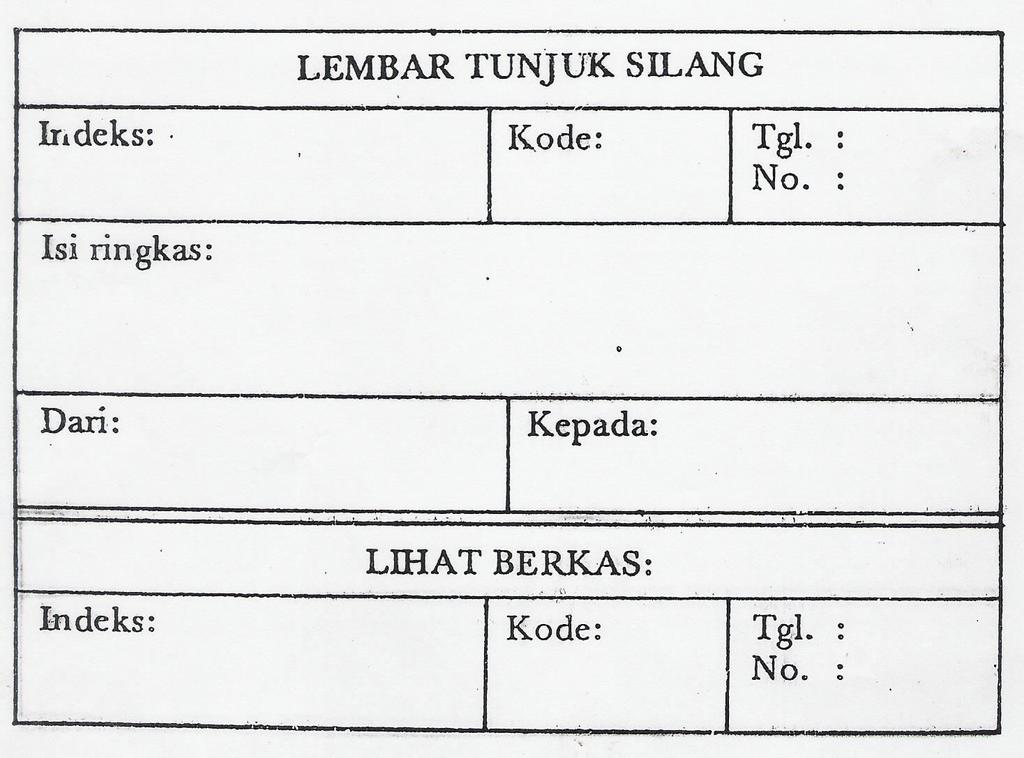 Detail Contoh Lembar Pinjam Arsip Nomer 44