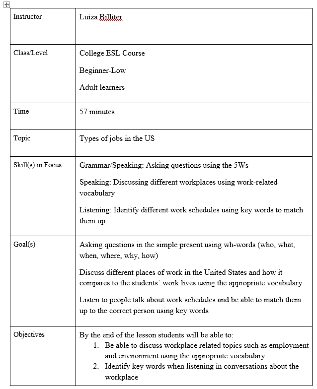 Detail Contoh Lesson Plan Nomer 7