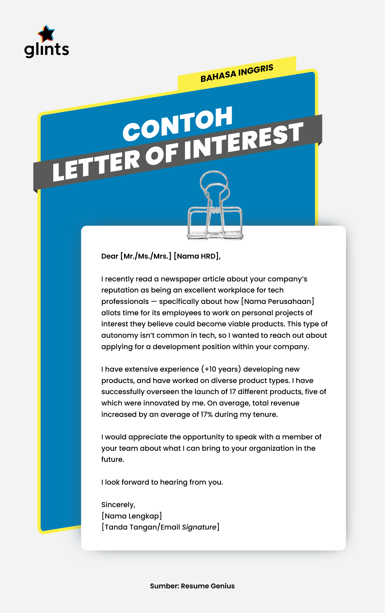 Detail Contoh Letter Of Interest Nomer 32