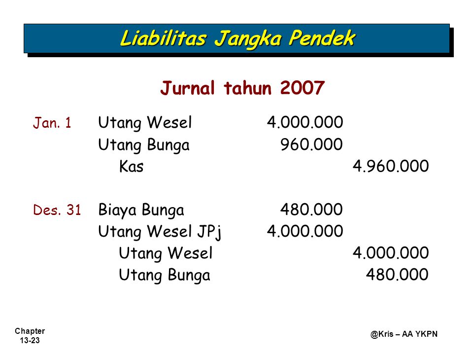 Detail Contoh Liabilitas Jangka Panjang Nomer 20