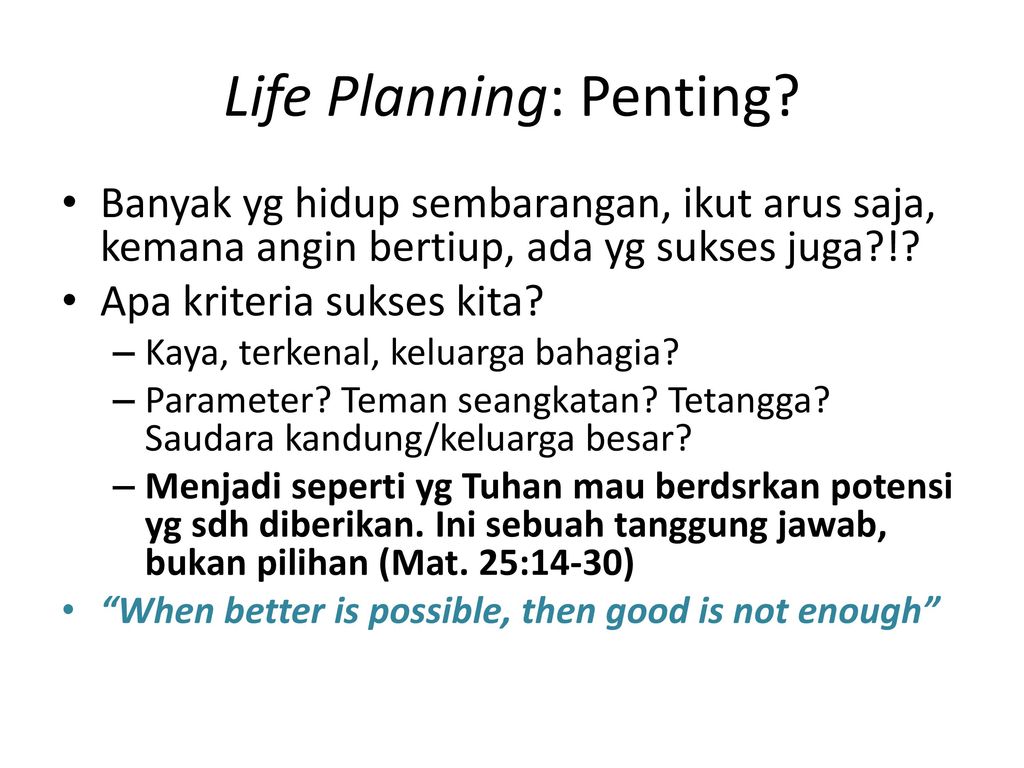 Detail Contoh Life Plan Mahasiswa Nomer 22