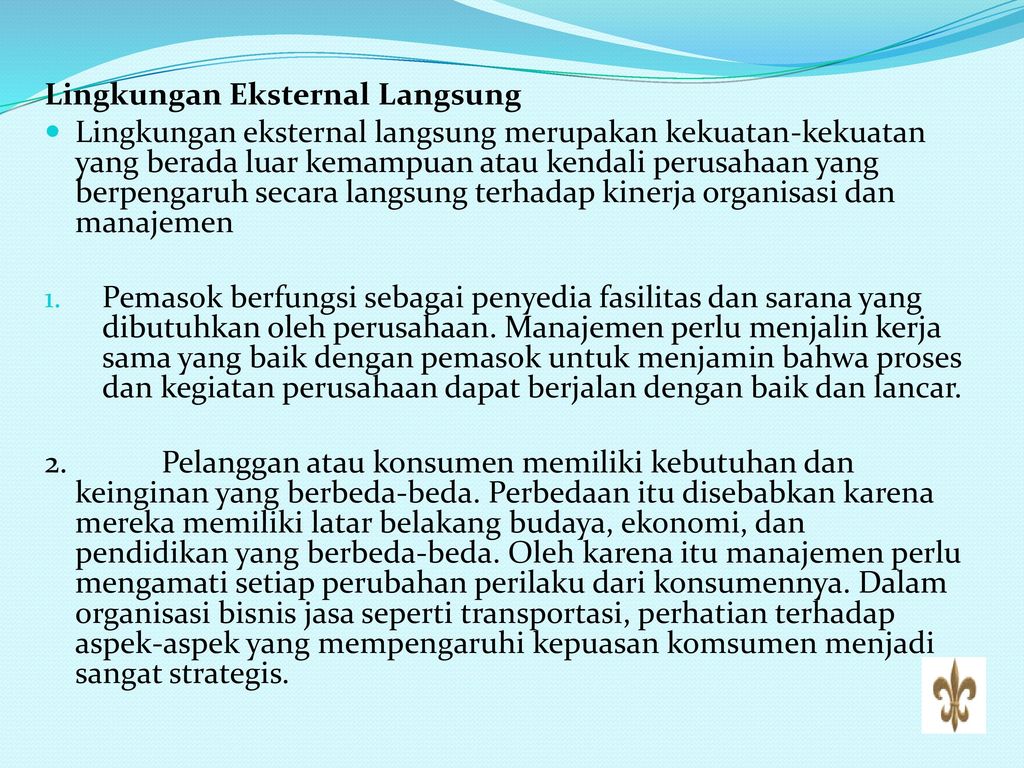 Detail Contoh Lingkungan Eksternal Nomer 21