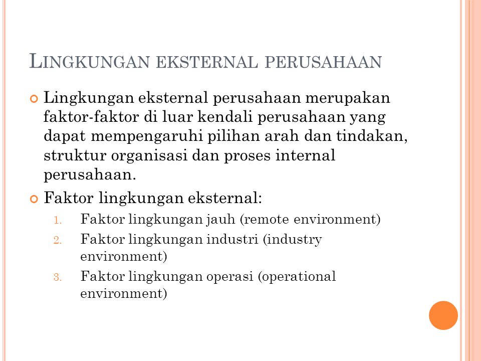 Detail Contoh Lingkungan Eksternal Nomer 5