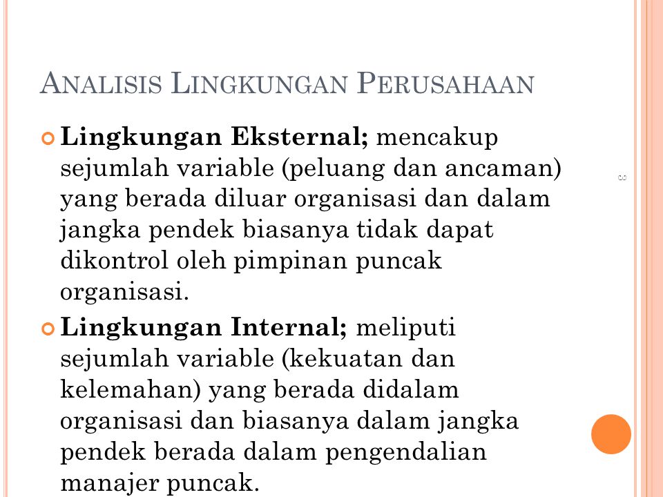 Detail Contoh Lingkungan Internal Perusahaan Nomer 18