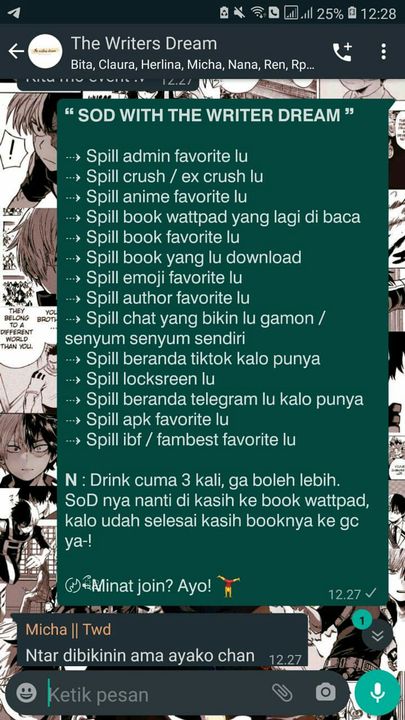 Detail Contoh List Rp Wa Nomer 15