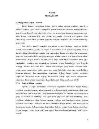 Detail Contoh Literatur Dalam Makalah Nomer 2