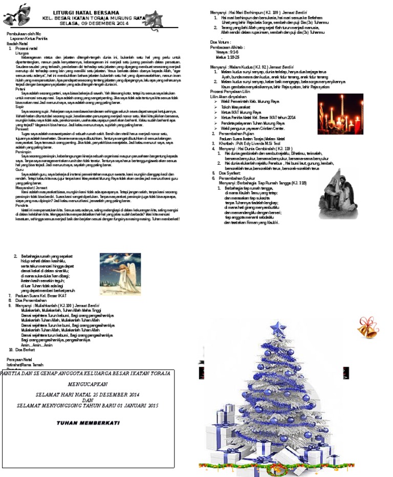 Detail Contoh Liturgi Natal Nomer 46