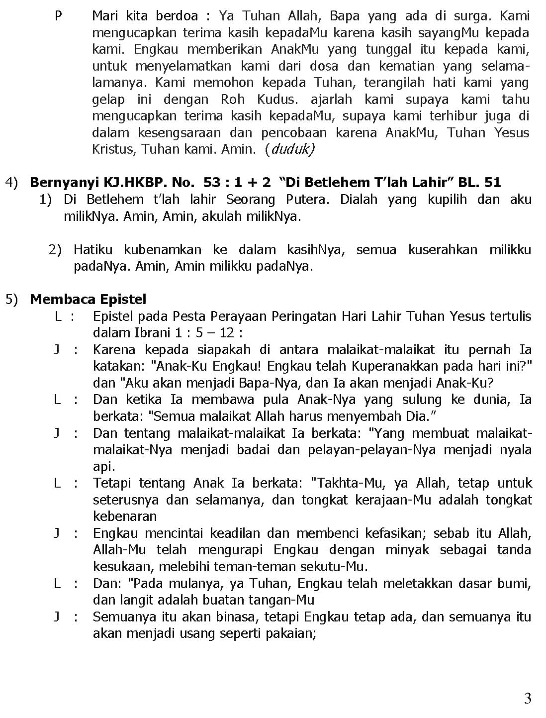 Detail Contoh Liturgi Natal Sekolah Minggu Nomer 25