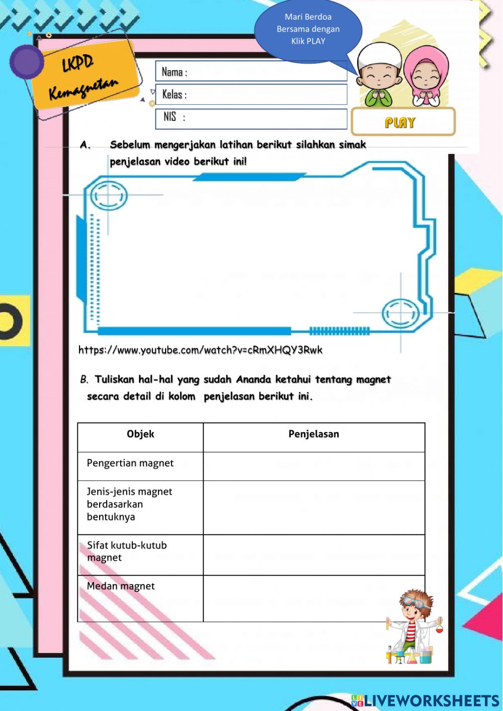 Detail Contoh Lkpd Ipa Smp Kurikulum 2013 Nomer 30