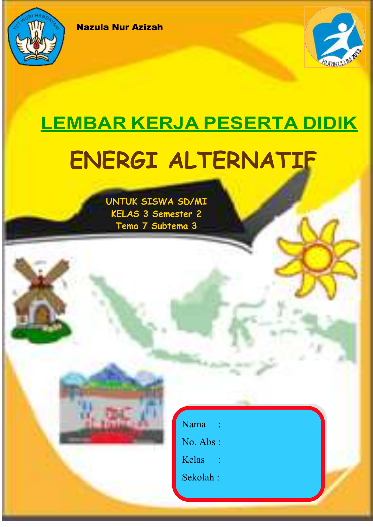 Detail Contoh Lkpd Ipa Smp Kurikulum 2013 Nomer 33