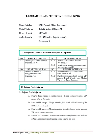 Detail Contoh Lkpd Ipa Smp Kurikulum 2013 Nomer 48