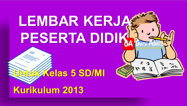 Detail Contoh Lkpd Sd Kelas 1 Nomer 33