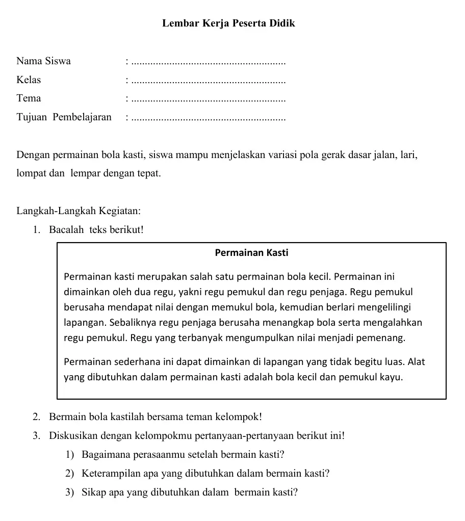 Detail Contoh Lkpd Sd Kelas 5 Nomer 27