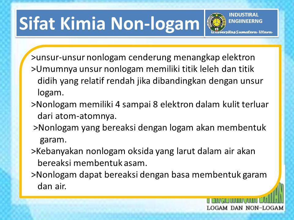 Detail Contoh Logam Dan Non Logam Nomer 29