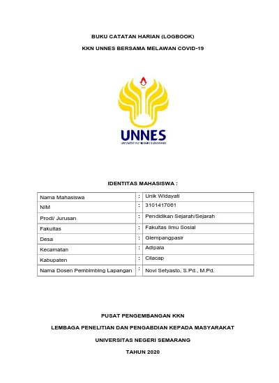 Detail Contoh Logbook Penelitian Nomer 33