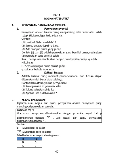 Detail Contoh Logika Matematika Nomer 51