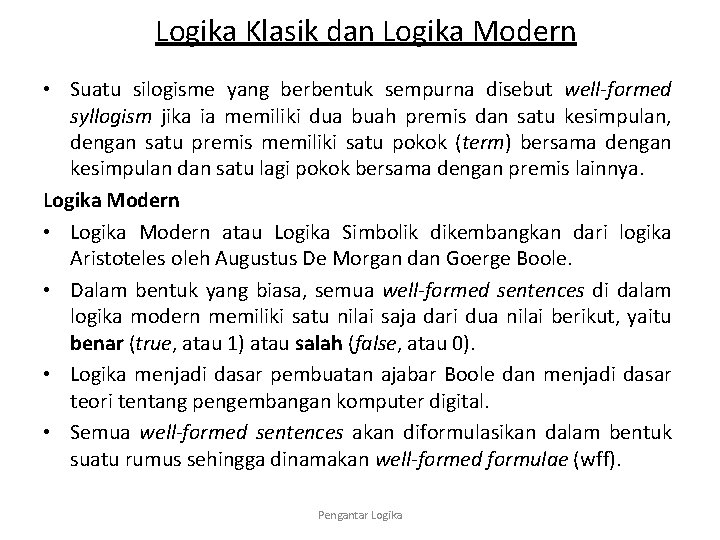 Detail Contoh Logika Modern Nomer 11