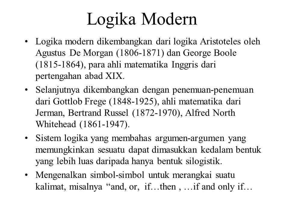 Detail Contoh Logika Modern Nomer 3