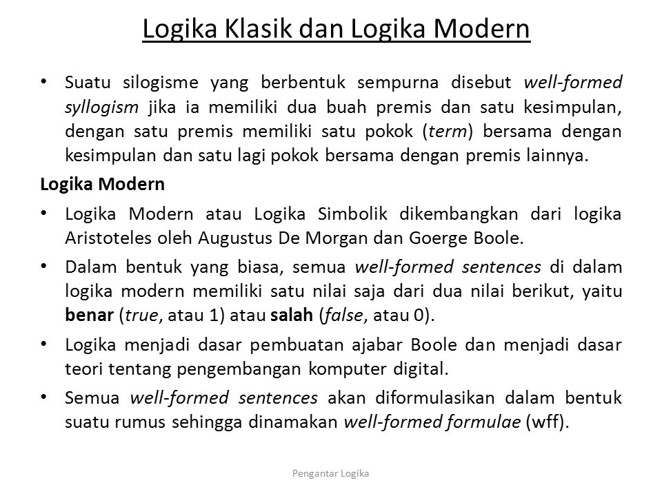 Detail Contoh Logika Modern Nomer 5
