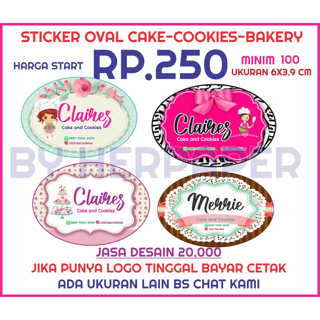 Detail Contoh Logo Cake And Cookies Nomer 45