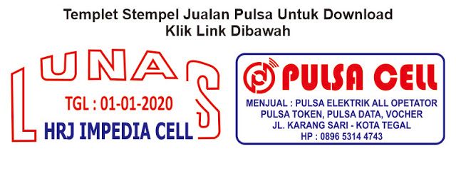 Detail Contoh Logo Jual Pulsa Nomer 2