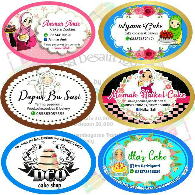 Detail Contoh Logo Kue Nomer 26