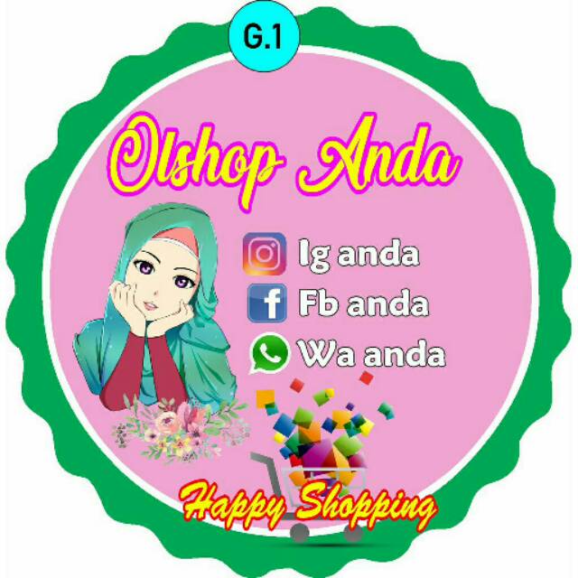 Detail Contoh Logo Olshop Hijab Nomer 3