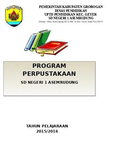 Detail Contoh Logo Perpustakaan Sekolah Nomer 47