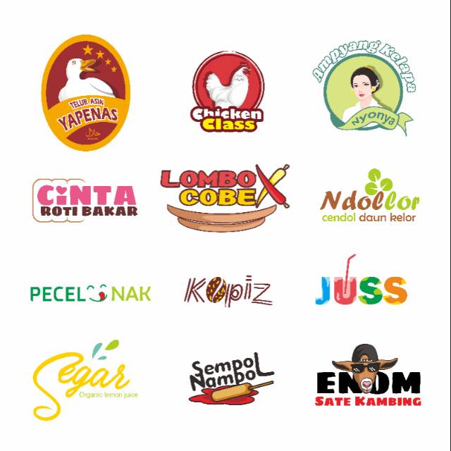 Detail Contoh Logo Produk Makanan Nomer 4