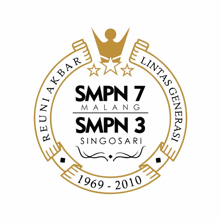 Detail Contoh Logo Reuni Smp Nomer 30