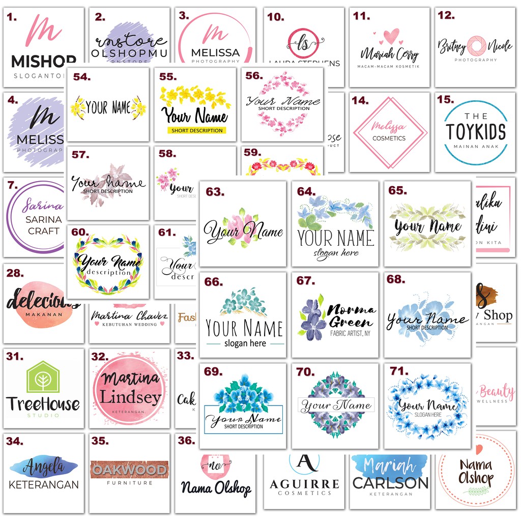 Detail Contoh Logo Simple Nomer 49
