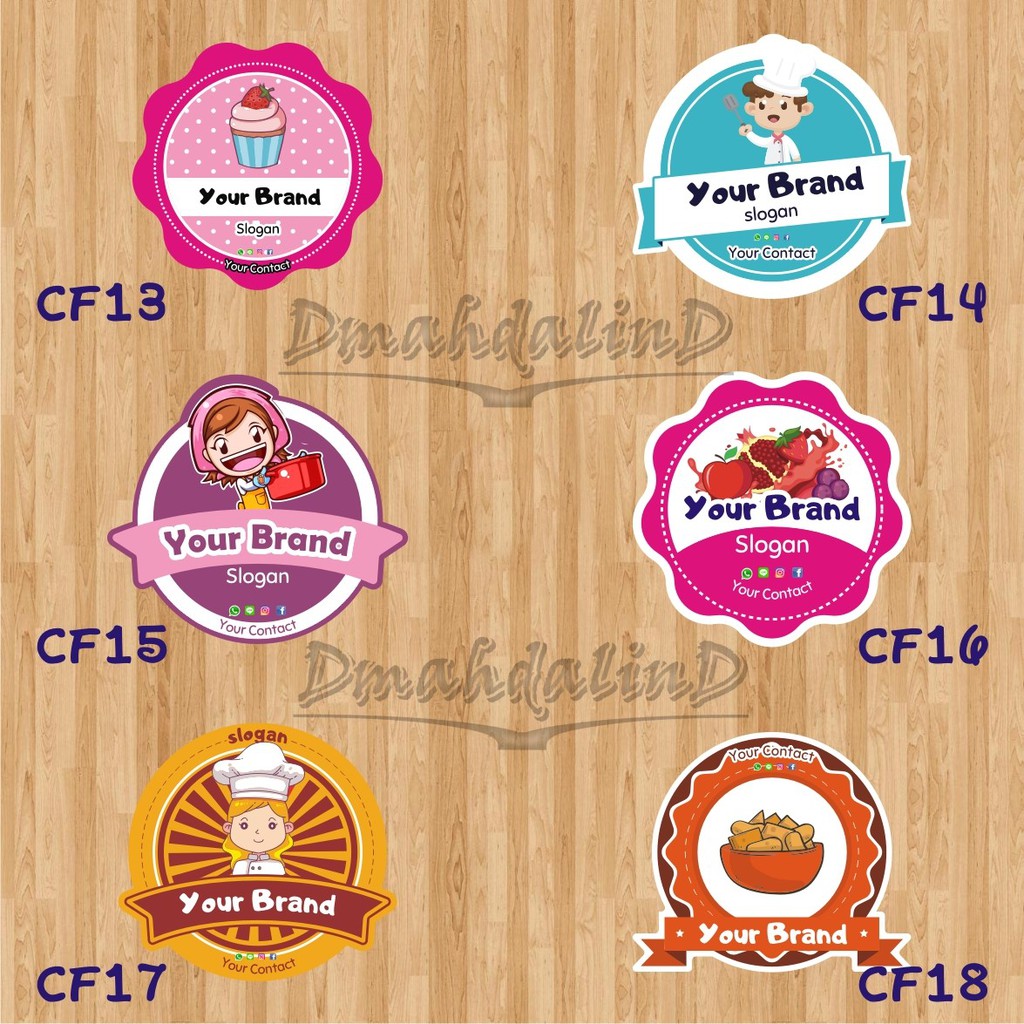 Detail Contoh Logo Snack Nomer 5