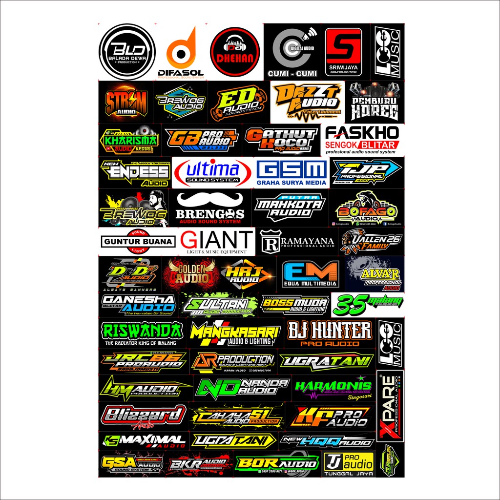 Detail Contoh Logo Sound System Nomer 31