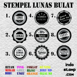 Detail Contoh Logo Stempel Unik Nomer 12