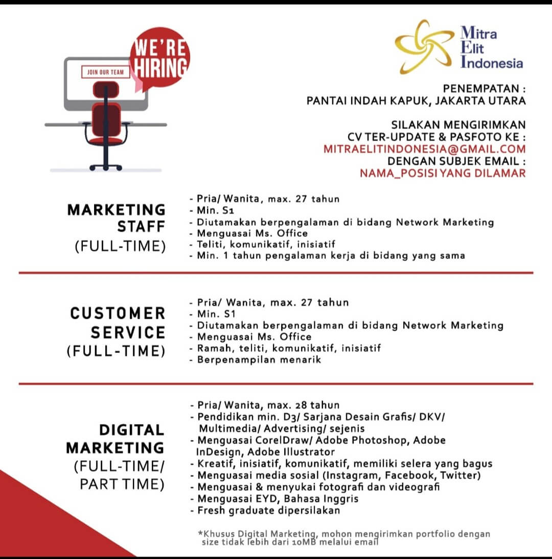 Detail Contoh Loker Marketing Nomer 17