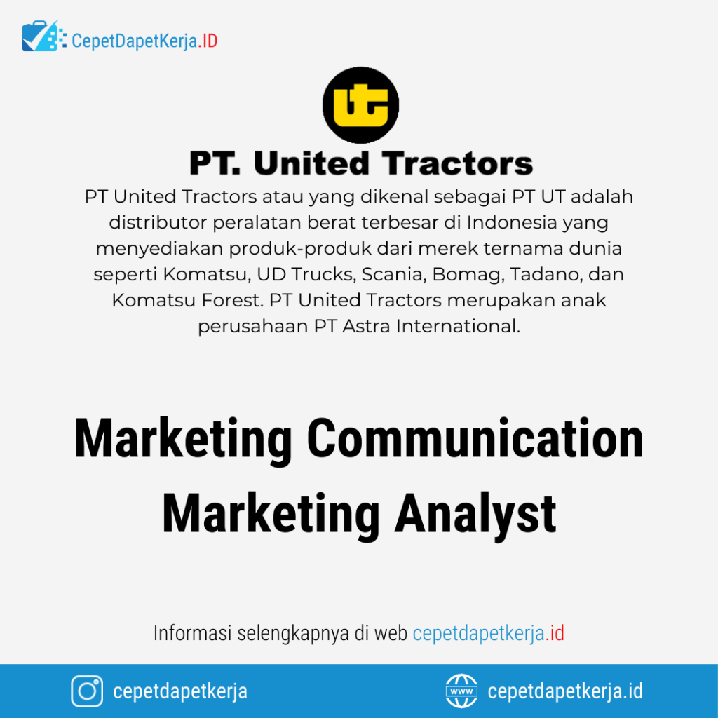 Detail Contoh Loker Marketing Nomer 38