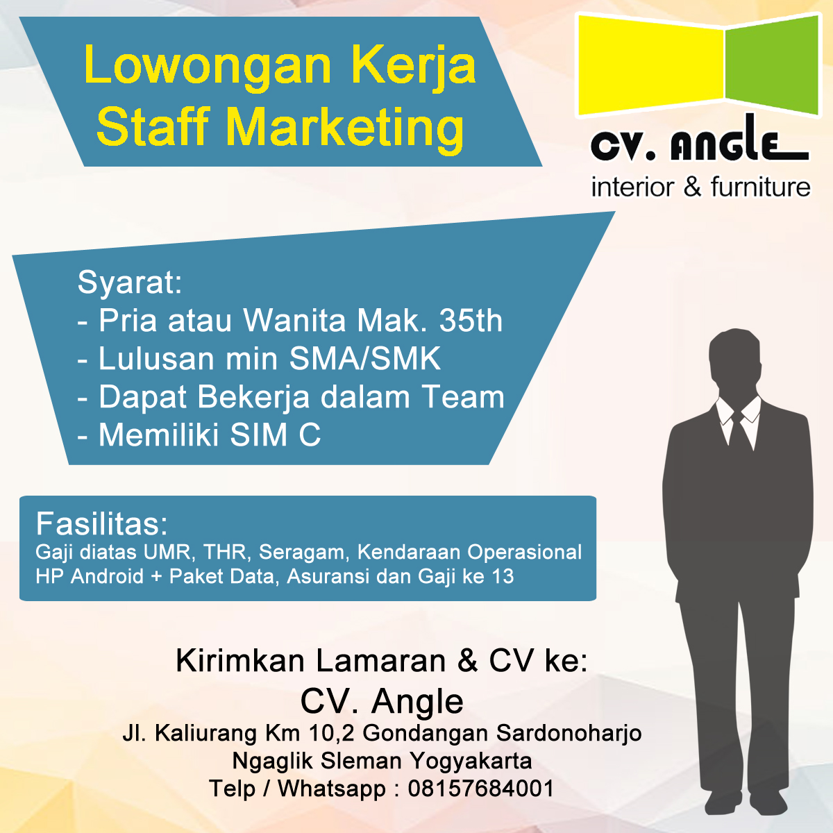 Detail Contoh Loker Marketing Nomer 10