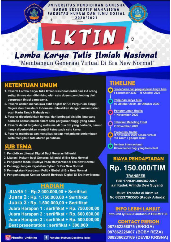 Detail Contoh Lomba Karya Tulis Ilmiah Nomer 5