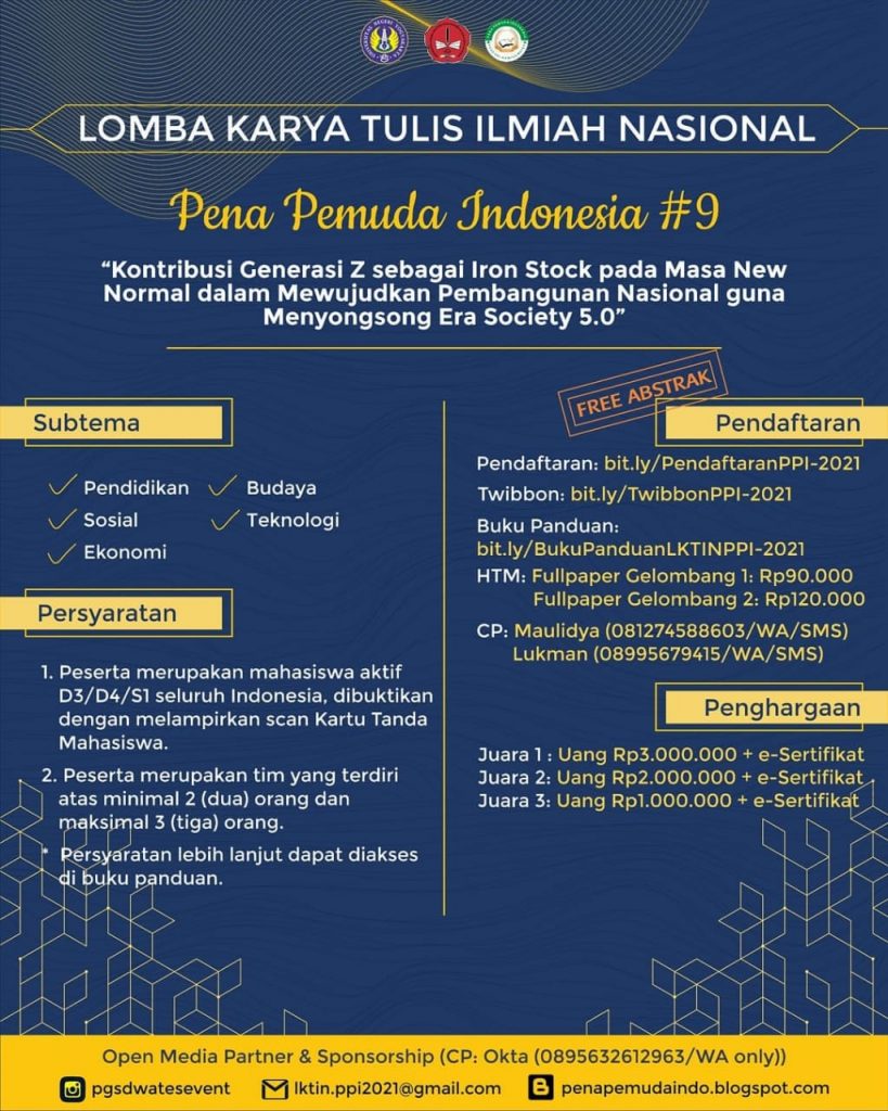 Detail Contoh Lomba Karya Tulis Ilmiah Nomer 37