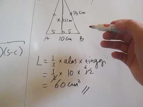 Detail Contoh Luas Segitiga Nomer 2