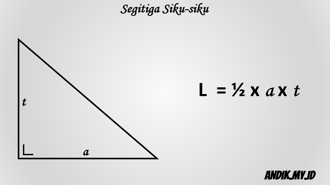 Detail Contoh Luas Segitiga Nomer 4