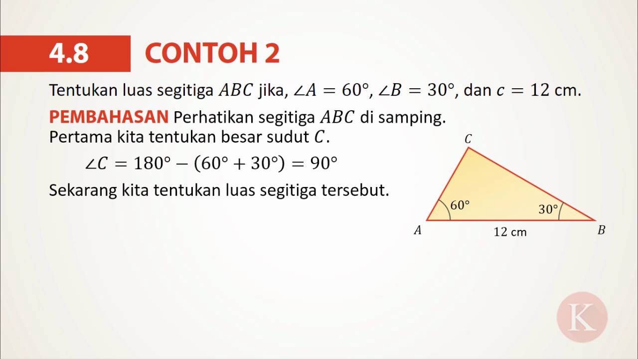 Detail Contoh Luas Segitiga Nomer 9