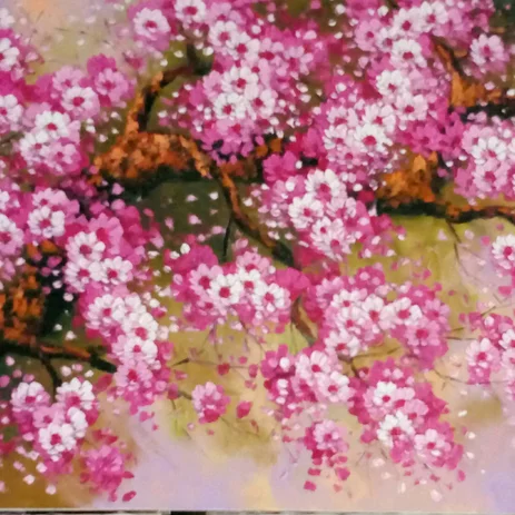 Detail Contoh Lukisan Bunga Sakura Nomer 32